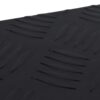vidaXL Aluminium Box 19.09x5.51x7.87" Black