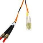 C2G 5M LC-ST 62.5/125 DUPLEX MULTIMODE OM1 FIBER CABLE - ORANGE - 16FT OM1 CABLE