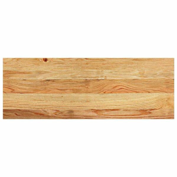 vidaXL Stair Tread Set of 16 Light Brown Solid Oak Wood 27.6 x 9.8 in