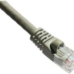 AXIOM 14FT CAT5E 350MHZ PATCH CABLE MOLDED BOOT (GRAY)
