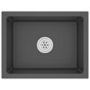 Handmade Kitchen Sink Black Stainless Steel