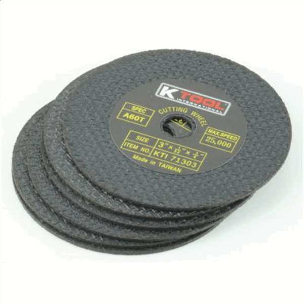 K Tool International Cut-Off Wheel 3" X 1/32" (50 Pk.)