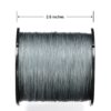 US MOUNCHAIN 300m Fishing Line 8 Strands Pe Braided Super Strong Fishing  Line Fishing Tackle gray 10LB/0.12MM