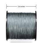 US MOUNCHAIN 300m Fishing Line 8 Strands Pe Braided Super Strong Fishing  Line Fishing Tackle gray 10LB/0.12MM